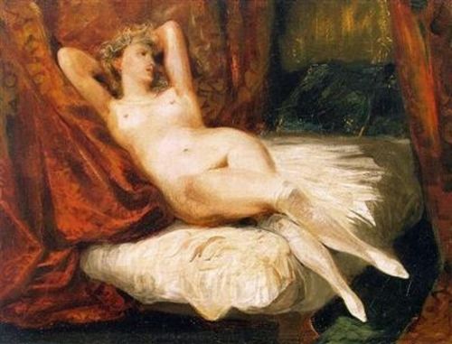 Femme-nue-etendue-sur-un-divan